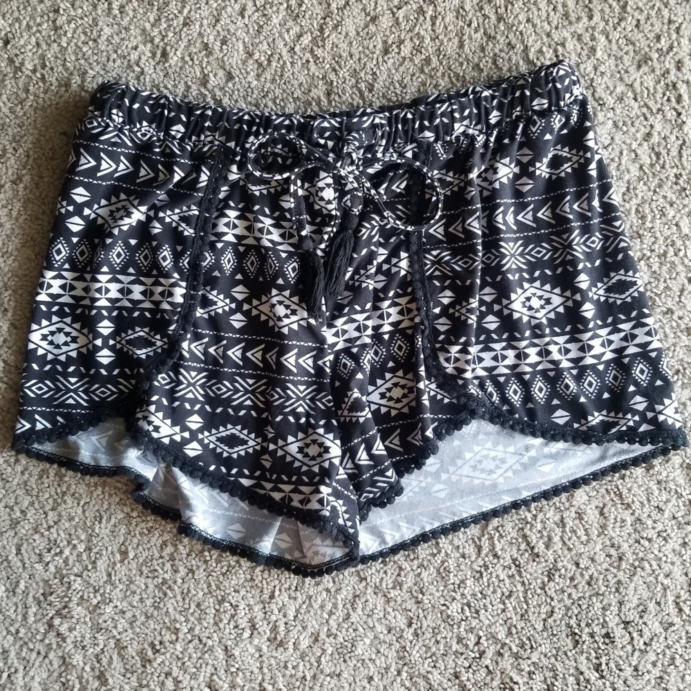 Aztec Flowy Shorts